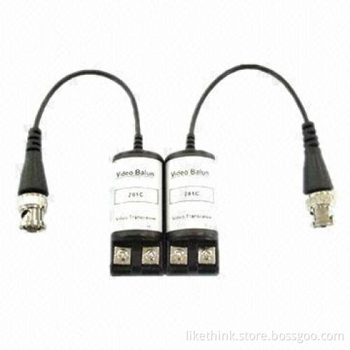 Video Balun with Higher Cable Utilization, Reduce Project Costs, 600m Color Transmission Distance